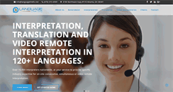 Desktop Screenshot of languagelinkllc.net